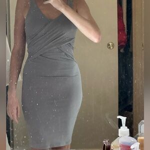 James Perse Light Gray dress